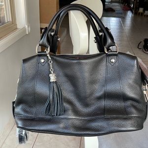 HESHE genuine leather handbag